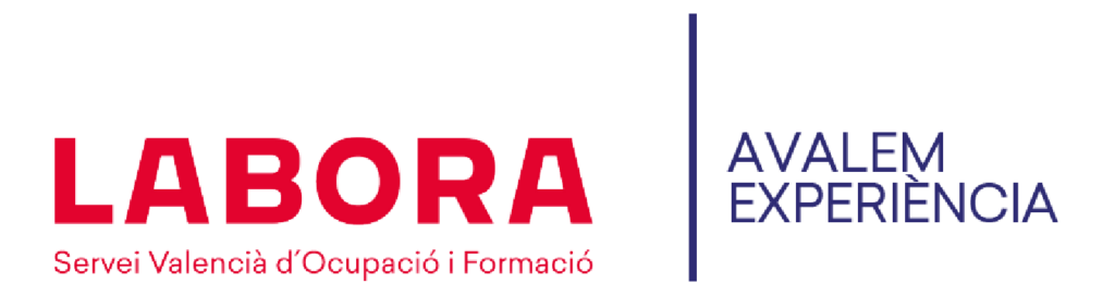 Logotipo del programa Avalem experiencia de LABORA